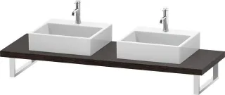 Duravit L-Cube Konsole Eiche dunkel gebürstet Matt 800x550x45 mm - LC103C07272 LC103C07272