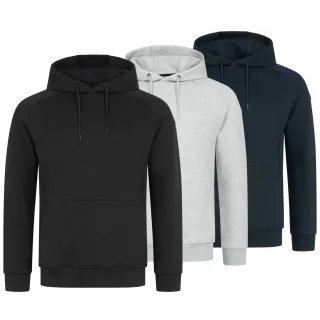 Höhenhorn Karles Herren Tech Hoodie Kapuzen Pullover Hoody Sweatshirt Sportswear 3XL Dunkelblau