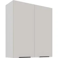 Küchen-Preisbombe Hängeschrank 80 cm, Höhe 90 cm Küche COMO Kaschmir beige Küchenzeile Küchenblock