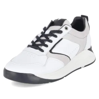 Bullboxer Low Sneaker - Gr. 41 - Weiß - Leder