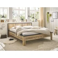 Home affaire Einzelbett SHERWOOD Liegefläche 90/140 oder 180x200 cm, aus FSC®-zertifiziertem Holzwerkstoff, rustikaler Landhausstil