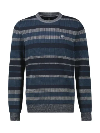 LERROS - O-NECK BUENDCHEN classic navy - Gr. - M