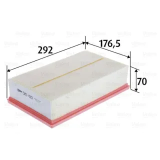 Valeo Luftfilter Audi CUPRA Seat Skoda VW 585420