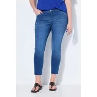 Studio Untold 5-Pocket-Jeans Verkürzte Jeans 5-Pocket Fransensaum
