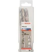 PRO Stainless Steel HSS-Co Spiralbohrer, Ø 10mm Arbeitslänge 87mm, 5 Stück