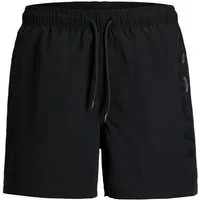 Jack & Jones PlusSize Badeshorts JPSTMAUI WAVE LOGO SWIM SHORTS SN PLS Kunstfaser, mit elastischem Bund, normal geschnitten