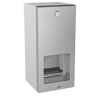 KWC Aquarotter WC-Doppelrollenhalter, RODAN, Edst., 144x301x138 mm, Aufputz, 2000090072 2000090072