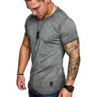 Amaci&Sons T-Shirt TIJUANA Oversize T-Shirt mit Rundhalsausschnitt Herren Oversize Vintage Verwaschen Rundhalsausschnitt Shirt
