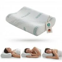 VelaniqueHome Nackenstützkissen Meditation Visco Nackenkissen Orthopädisch Antistatisch, Füllung: Viskoelastischer Memory-Schaum, Seitenschläfer, Bauchschläfer, Rückenschläfer, ergonomisch, orthopädisch, formstabil, atmungsaktiv, waschbarer Bezug
