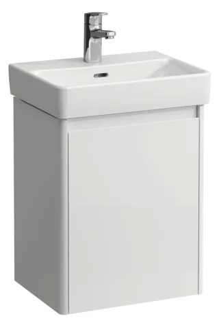 LAUFEN Waschtischunterschrank BASE 2.0 320x422x515 1 Tür rechts m. Griffmulde f.WT H815961 weiß glzd H4112221082611