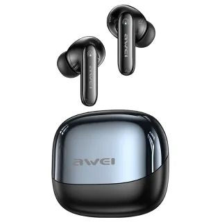 Awei T99 Headset Wireless bluetooth 6.0 Earphone 10mm Composite Diaphragm Driver 22H Playback IPX6 Waterproof Low Game D