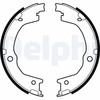 Delphi Bremsbacken hinten Honda Hyundai Kia
