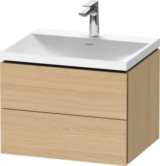Duravit L-Cube c-shaped Set wandhängend Natur Eiche Matt 600x480x480 mm - LC6950O30300000 LC6950O30300000
