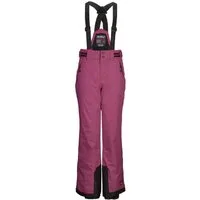 Killtec Skihose KSW 198 GRLS SKI PNTS Wasserdichte Skihose mit abnehmbaren Trägern und verstellbarer Taille