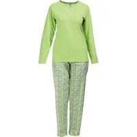 Erwin Müller Pyjama Damen-Schlafanzug Single-Jersey gemustert