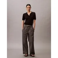 Calvin Klein Jeans Cargohose LIGHT WEIGHT COTTON CARGO PANT Mit abgestepptem Beinabschluss