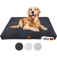 Wahre Tierliebe Tierbett Cozy, kuschliges Hundebett, orthopädisch, waschbar, pflegeleicht, verschiedene Größen & Farben, extra weiches Material, wasserabweisend