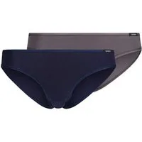 Skiny Rioslip Cotton Advantage (2er Pack) bequem, weich, schmaler Gummi, mit Unsichtbar-Effekt, Baumwollmix
