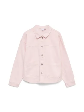 VERO MODA - VMJAMIE LS DENIM SHACKET MIX GA NOOS Parfait Pink - Gr. - XS