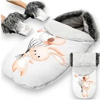 Totsy Baby Babyschlafsack Fußsack Kinderwagen und Buggy für Winter 90x45 cm - Winterfußsack