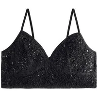 Next Bralette-BH Längeres Premium-Bustier mit Spitze und Pailletten (1-tlg)