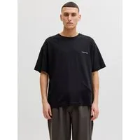 Jack & Jones T-Shirt JORMONTAUK BACK GRAPHIC TEE SSCN EA26 SN Baumwolle, locker geschnitten