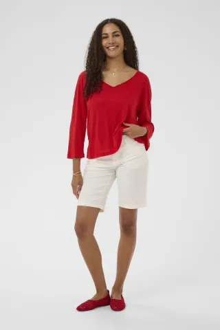 Kurzarm-Bluse CRFulla Kurzarm-Bluse Loose fit