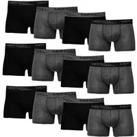 MERISH Boxershorts Herren 12 Stück S-7XL 213e-Mehrfarbig S (Vorteilspack, 12er Pack) S - 7XL