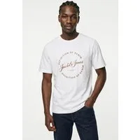 Jack & Jones T-Shirt JJGRAYSON TEE SS CREW NECK Baumwolle, regular fit