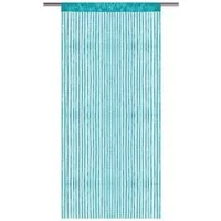 Bestlivings Fadenvorhang, Stangendurchzug, halbtransparent, Fadengardine mit Stangendurchzug (90 x 200cm bis 300 x 250cm)