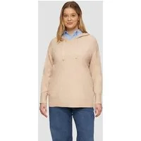 s.Oliver Longpullover Strickpullover Strickpullover aus Viskosemix