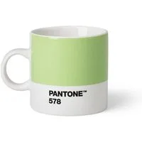 PANTONE Kaffeeservice, Fine Bone, PANTONE Porzellan Espressotasse, dickwandig, spülmaschinenfest, 120ml
