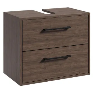 Badplaats Waschbeckenunterschrank, Eiche, Holz, Rechteckig, 60x47x35 cm, Badezimmer, Badezimmerschränke, Waschbeckenunterschränke