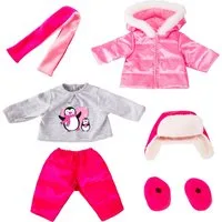 Bayer Puppenkleidung Winterjacke 42-46 cm (Set, 6-tlg)