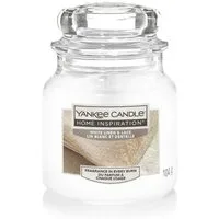 Yankee Candle Duftkerze Yankee Candle Duftkerze Kleines Glas White Linen &