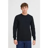 Blend Rundhalspullover BHBRYAN CREW aus Baumwollmischung, Regular Fit, Strick und Feinstrick