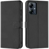 CoolGadget Handyhülle Wallet Klapp Tasche Book Case für Motorola Moto G54 5G 6,5 Zoll, Hülle Klapphülle Flip Cover Etui Schutzhülle