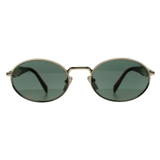 Prada PR65ZS ZVN70L blass gold dunkelgrÃ¼n Sonnenbrille