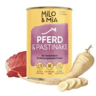 Milo & Mia Pferd & Pastinake 6x400 g