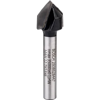 Bosch PRO V-Nutfräser, für Schriftzüge - 2608628447