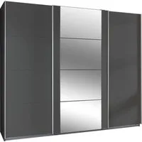 Wimex Schwebetürenschrank Bern Schiebetürenschrank Schrank mit zusätzlicher Innenausstattung, Garderobe