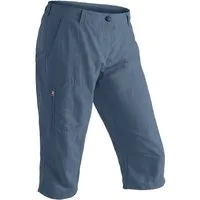 Maier Sports Caprihose Neckar kurze Hose Damen, luftige Wanderhose, leichte Outdoorhose, Reg Fit
