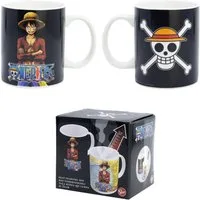 One Piece Anime Tasse Anime One Piece Ruffy magische Teetasse Tasse Kaffeetasse 325 ml, Keramik