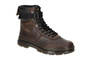 Dr. Martens 27804201 Combs Tech Damen Stiefeletten - Dunkelbraun, Fettleder, ...