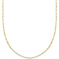 Eastside Edelstahlkette gelbgold