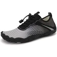 HUSK'SWARE Barfußschuh (VerschleiBfeste Sohle, gute Traktion) Hohe Atmungsaktivität, komfortable weite Socken-Schuhe