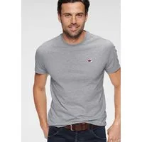 KangaROOS T-Shirt Kurzarm, unifarben, Rundhals, aus Baumwolle, aus Single Jersey
