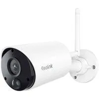 Argus Series B320, Überwachungskamera weiß/schwarz, 5 MP, Akku, WLAN