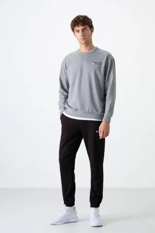 Herren Oversized Sweatshirt und Hosen Set