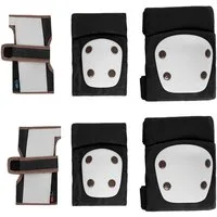 Kikkaboo Protektoren-Set Protektoren-Set XS, 6-teilig, Protektoren-Set, Größe XS, bis 25 kg, Polyester, Schützer